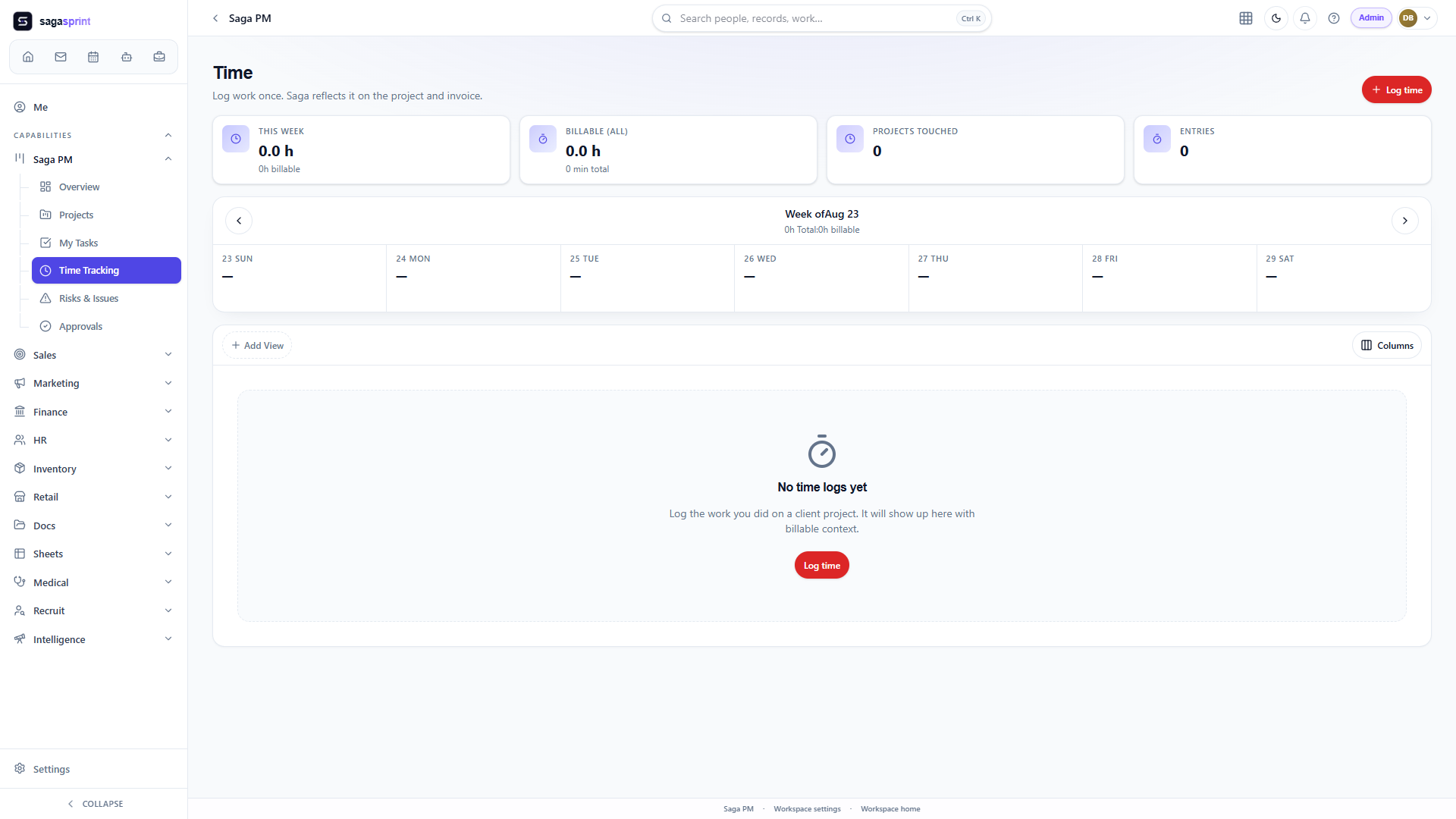 Time tracking